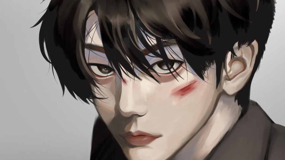 Foto asli dari Pinterest yang saya gambar ulang dengan style saya menggunakan IbisPaint.