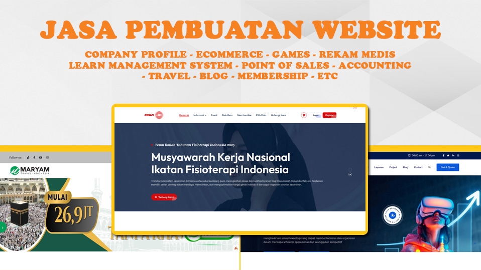 Jasa Pembuatan Website Ecommerce dan Toko Online - Jasa Pembuatan Website Company Profile, Ecommerce, Etc | Life Time Support
