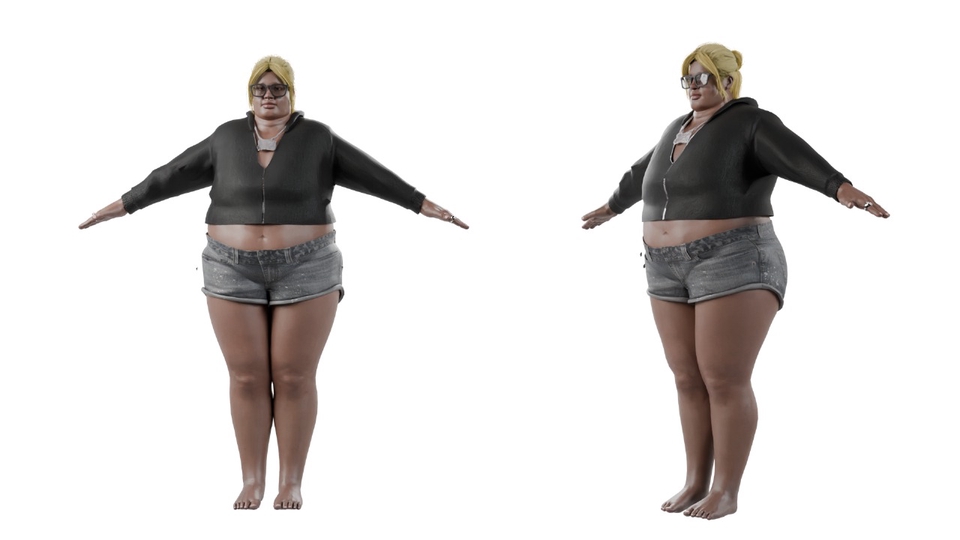 3D & Perspektif - Desain 3D Karater Modeling Blender - 6