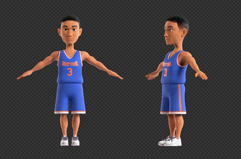 3D & Perspektif - Desain 3D Karater Modeling Blender - 4