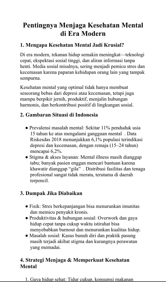 Jasa Lainnya - JASA TULIS/KETIK ARTIKEL,MAKALAH DLL - 4