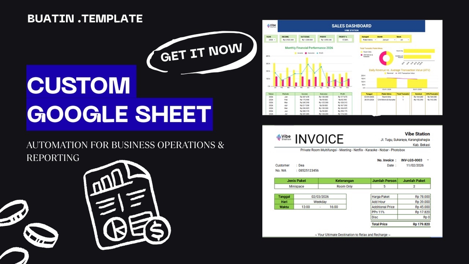 All-in-One Space Rental Management Tool with Automated Invoicing