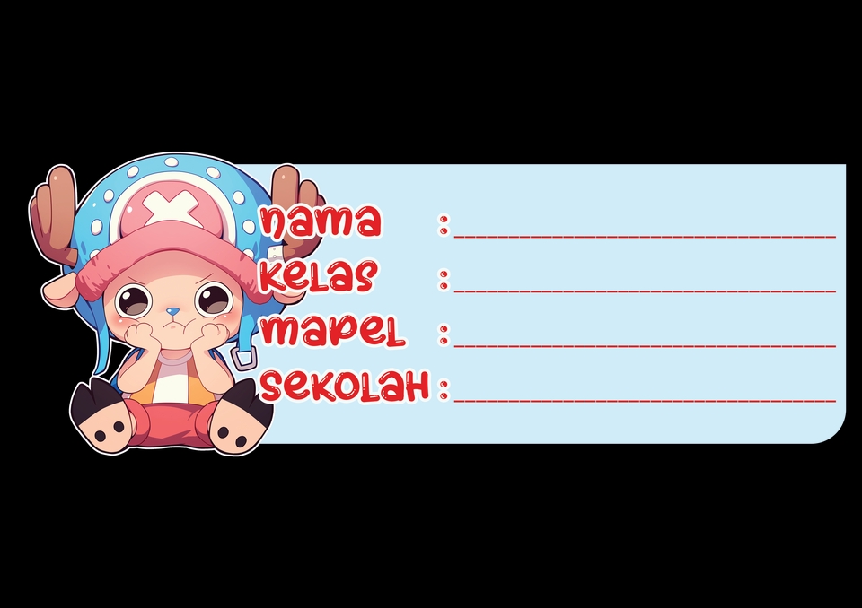 Desain Stiker - Design sticker mapel untuk sekolah, kuliah, dll (10design) - 5