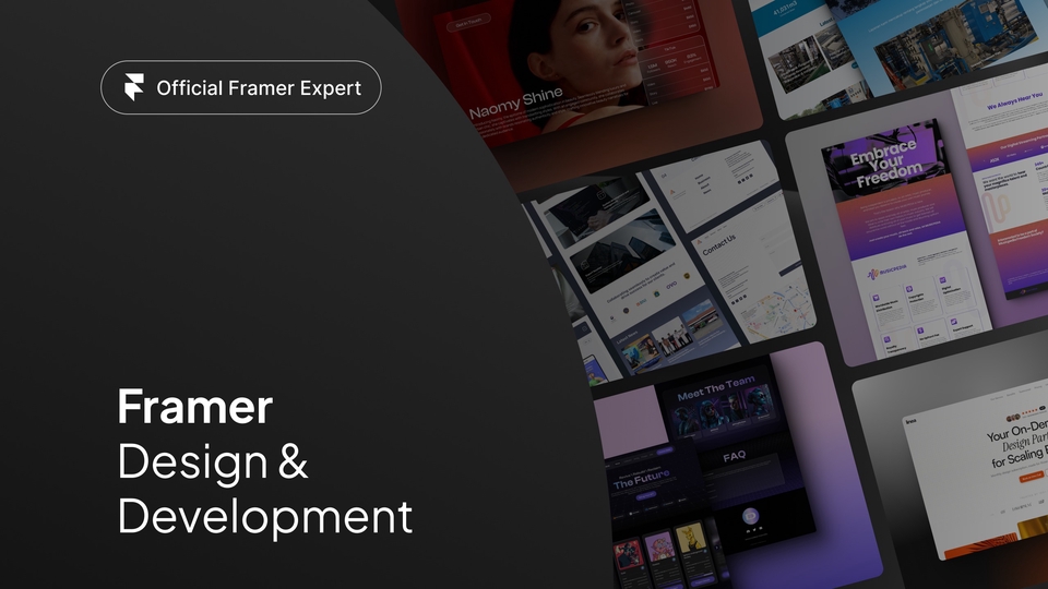 Jasa Web Design + Development | Official Framer Expert