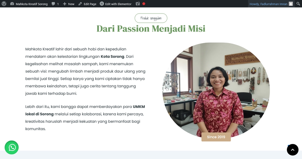 Web Development - Buat Website Usaha Pariwisata Skala Kecil Menengah — WordPress + WooCommerce - 10