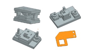 3D Modelling & Produk Dies Bracket Machine 