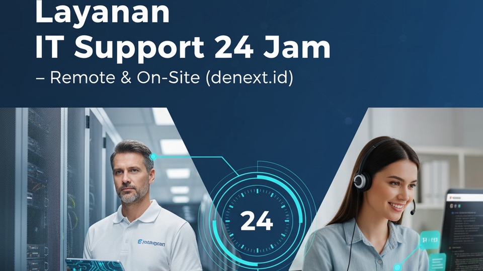 Layanan IT Support 24 Jam – Remote & On-Site (denext.id)