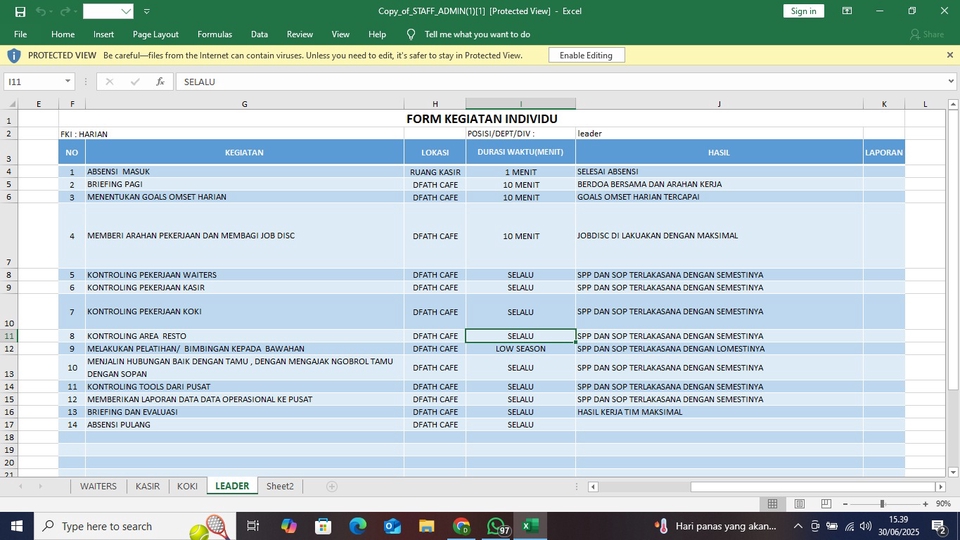 Menginput data lebih cepat dan tepat
