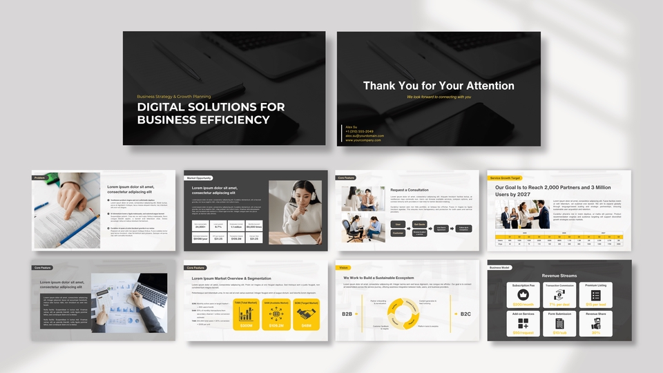 Presentasi - Desain Presentasi PowerPoint (PPT)/ Company Profile/ Annual Report - 5