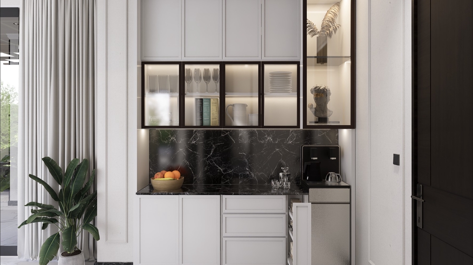 3D & Perspektif - Design and Rendering Kitchen Set, Pantry, Dapur - 6