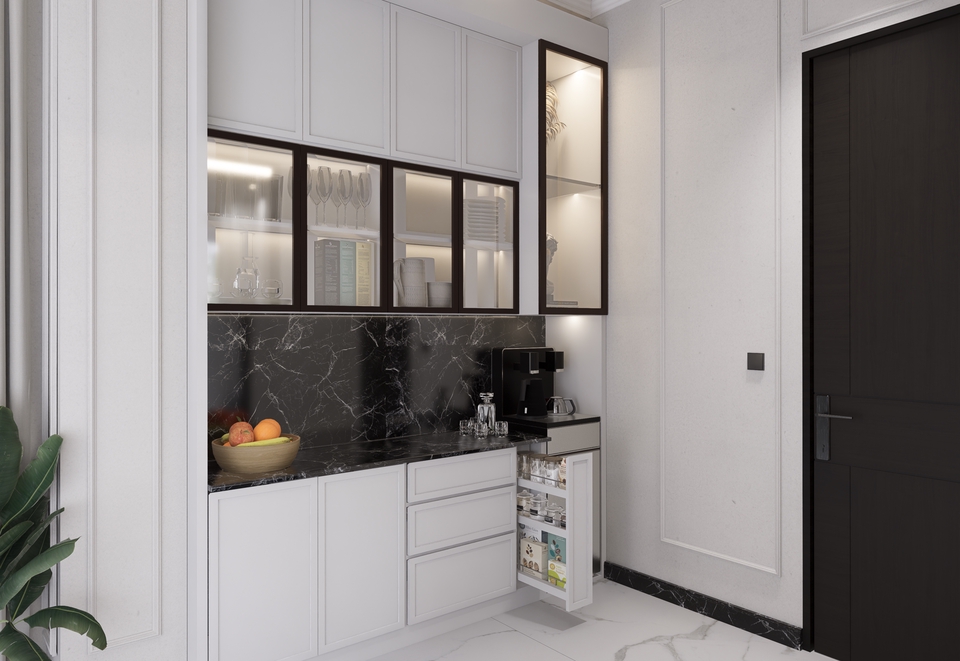 3D & Perspektif - Design and Rendering Kitchen Set, Pantry, Dapur - 5