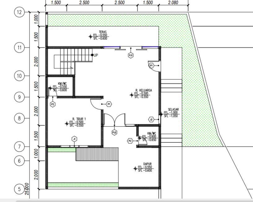 CAD Drawing - JASA DESAIN 2D / GAMBAR KERJA, DED, AUTOCAD / JASA DESAIN IMB - 14