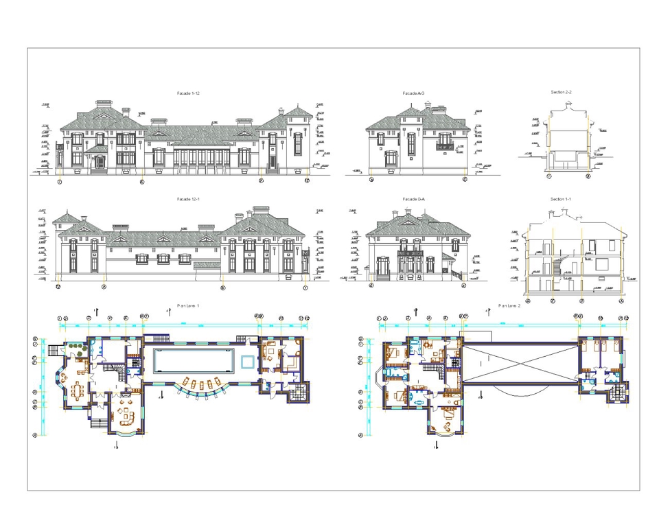 CAD Drawing - JASA DESAIN 2D / GAMBAR KERJA, DED, AUTOCAD / JASA DESAIN IMB - 12
