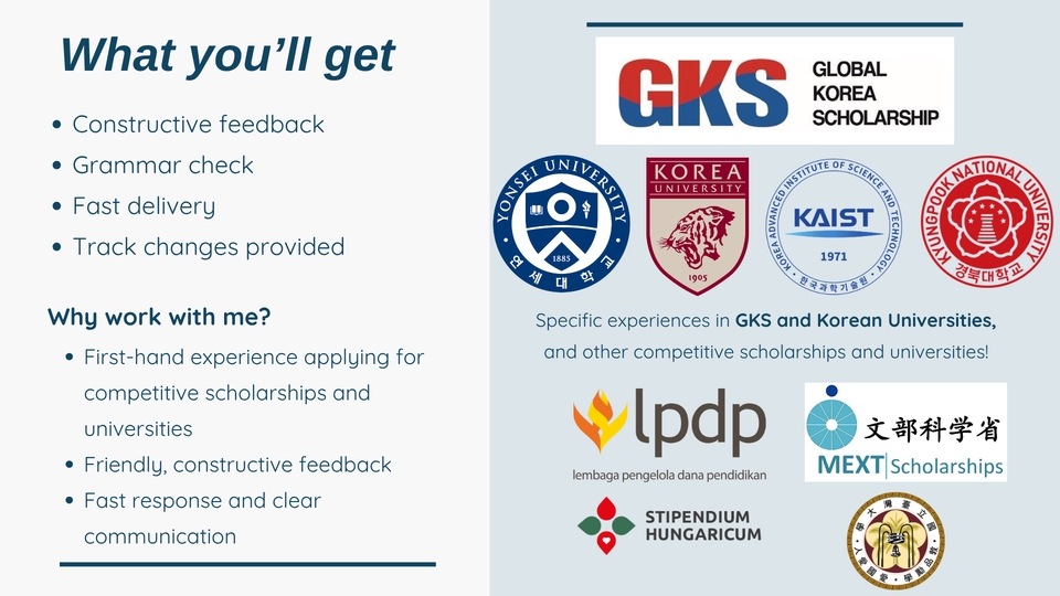 Proofreading - Proofread & Review your Personal Statement, Motivation Letter, or Study Plan - 3