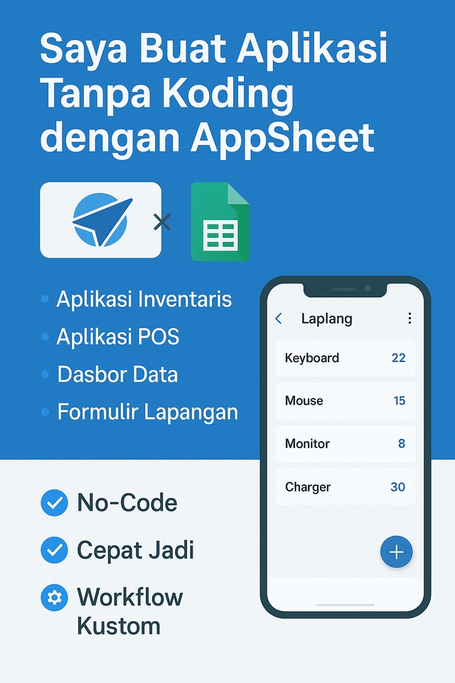 Aplikasi Ponsel - Pembuatan CRM Profesional dengan AppSheet (Alternatif Google Sheets) - 3