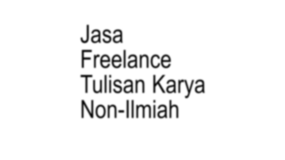 Jasa Penulisan Buku Profesional dan Terjangkau - Jasa Tulisan Karya non-Ilmiah by Ashkroz