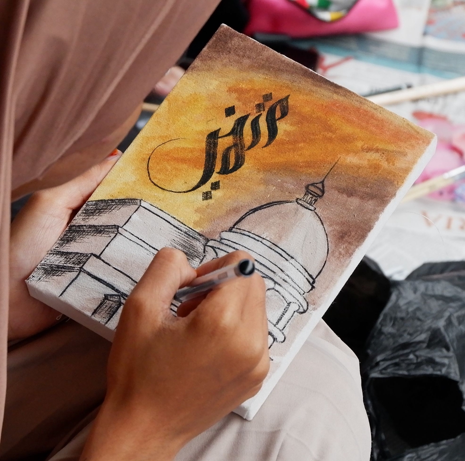 Kaligrafi - Menulis Khat/Kaligrafi; Naskhi, Riq'ah, Tsuluts, Kufi, Diwani - 3