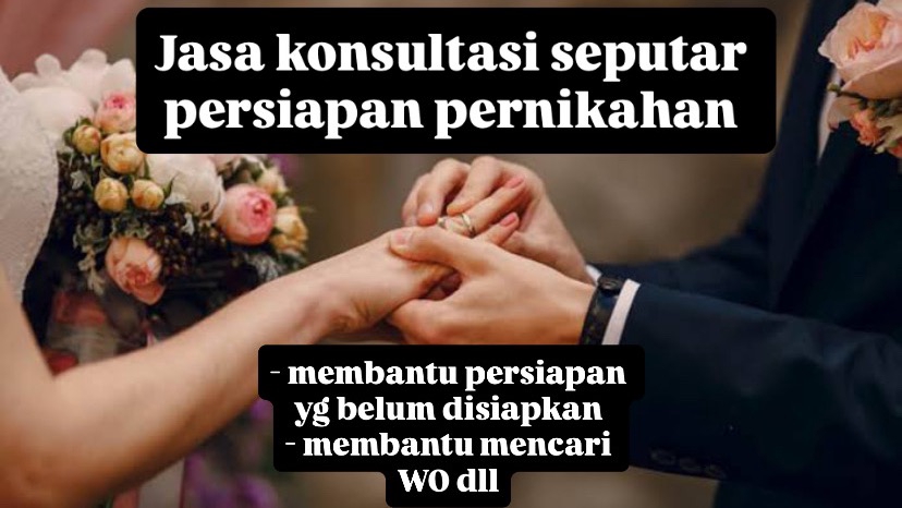 Membantu mempersiapkan rencana" persiapan pernikahan 