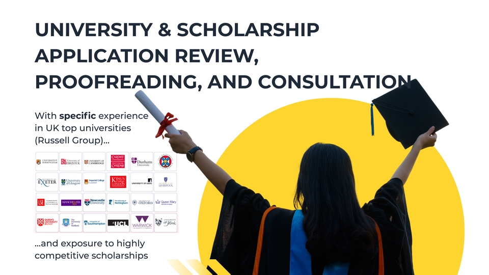 Jasa Proofreading dan Pengecekan Grammar - Edit & Proofread Your Personal Statement and Consult Your Study and Scholarship Plan