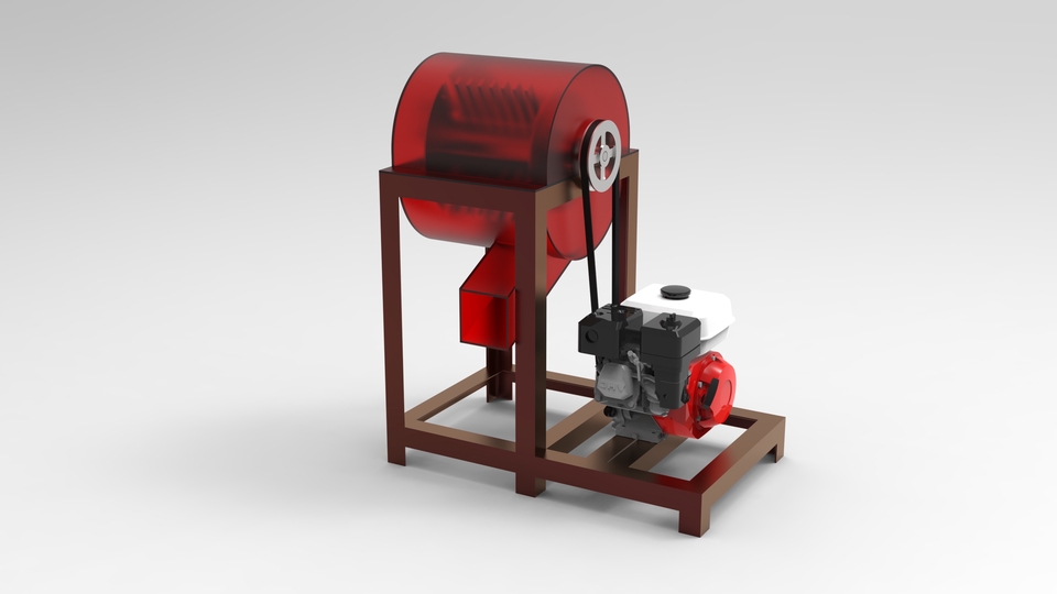 3D & Perspektif - Desain Mesin/Produk 3D (Tiga Dimensi) & Gambar Teknik Mesin/Alat dengan Autodesk Inventor. - 17