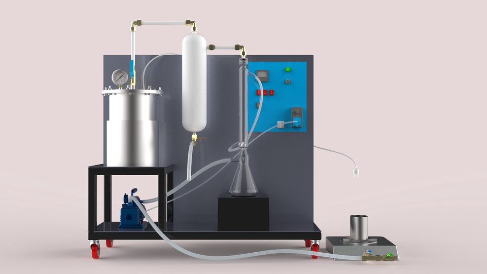 3D & Perspektif - Desain Mesin/Produk 3D (Tiga Dimensi) & Gambar Teknik Mesin/Alat dengan Autodesk Inventor. - 11