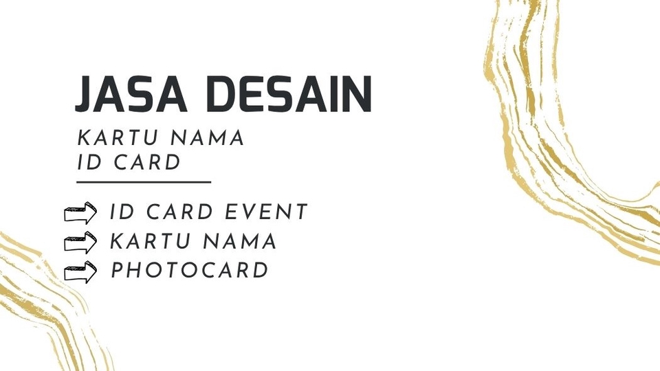 Jasa Desain ID Card Karyawan - Jasa Desain ID Card Festival & Kartu Nama Bisnis – Gratis Revisi!
