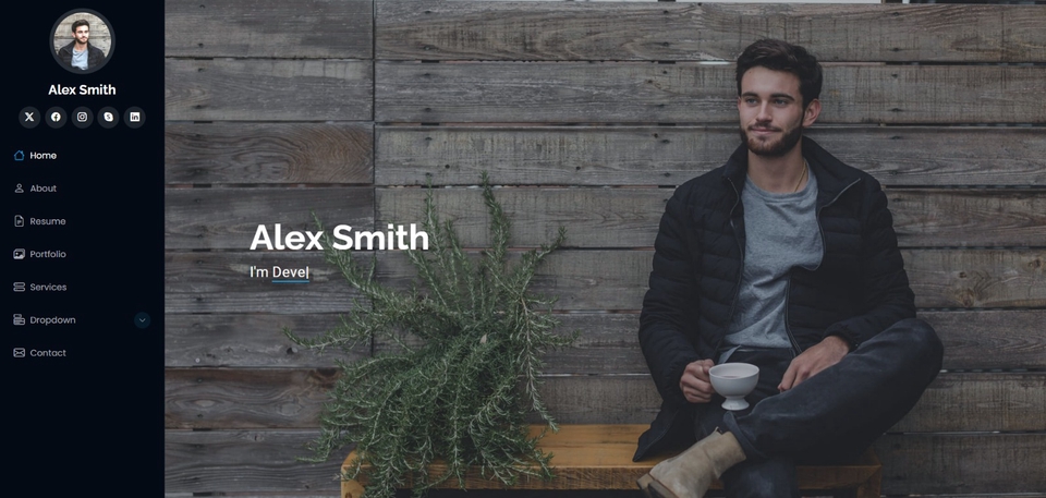 Profesional personal website