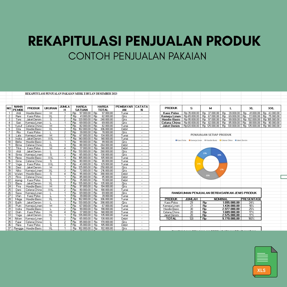 Entri Data - Jasa Input & Olah Data Excel Rapi dan Terstruktur - 6