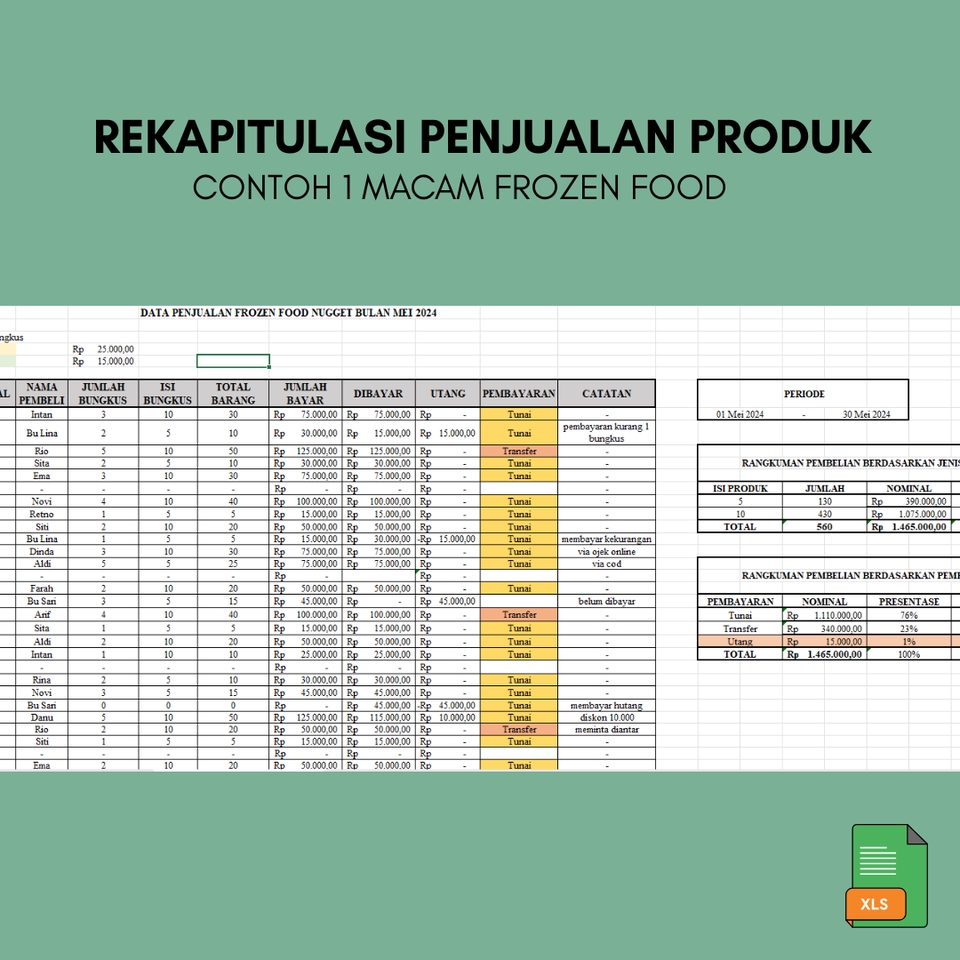 Entri Data - Jasa Input & Olah Data Excel Rapi dan Terstruktur - 4