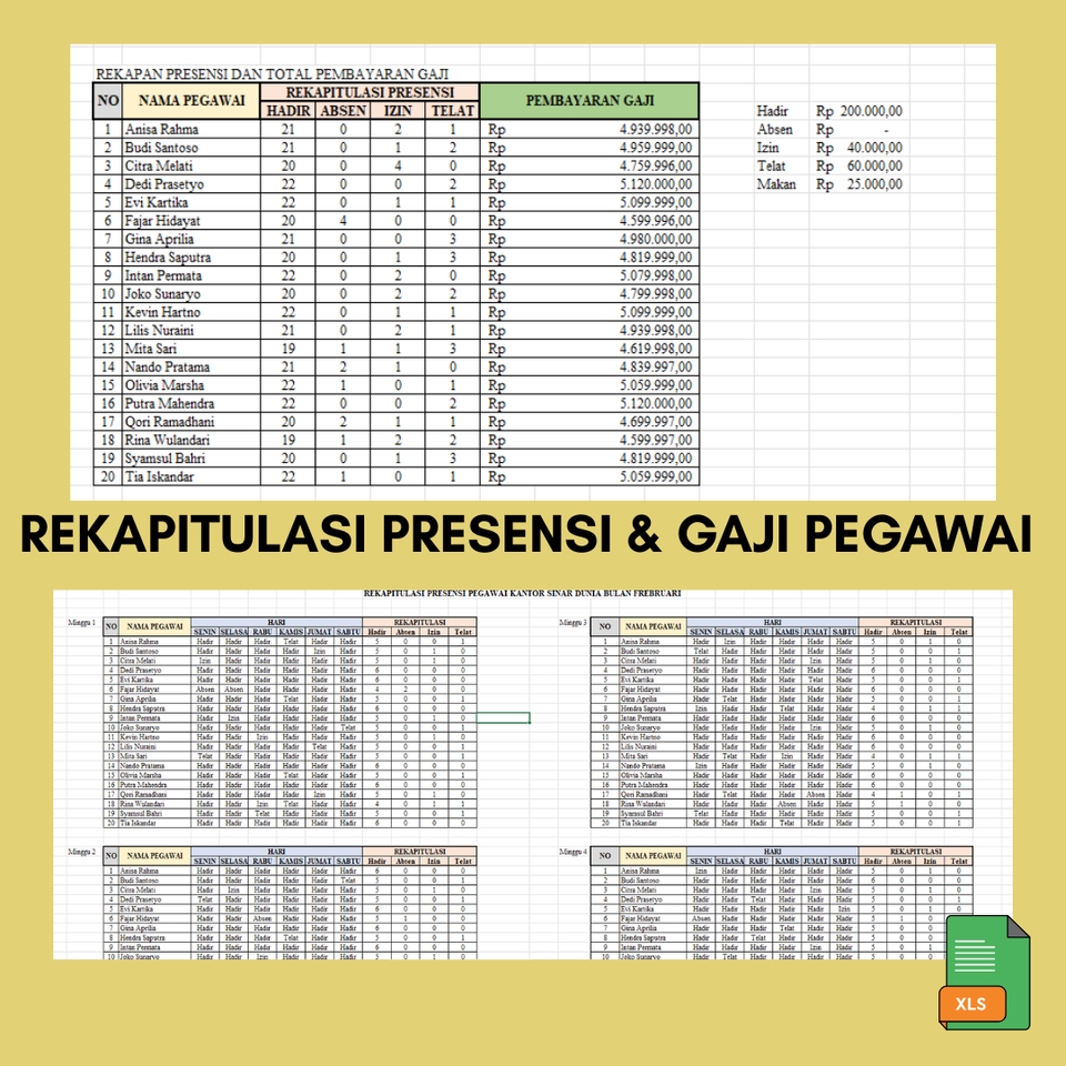 Entri Data - Jasa Input & Olah Data Excel Rapi dan Terstruktur - 2