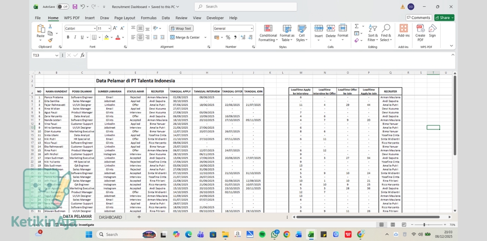 Entri Data - Jasa Input & Olah Data Excel Rapi dan Terstruktur - 7