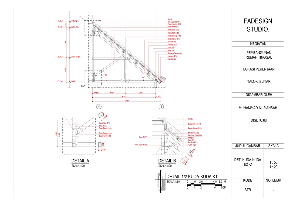CAD Drawing - Jasa Gambar Kerja CAD, DED, Bestek, Shop Drawing (Struktur, Arsitektur, dan MEP) Bangunan KILAT! - 25