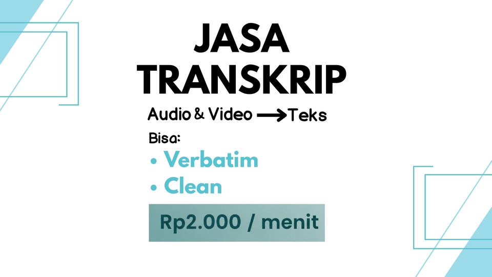Jasa Transkrip Audio Rekaman Wawancara - Jasa Transkrip Audio & Video