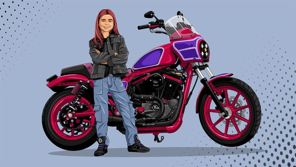 Vektor - ilustrasi vector motor - 6