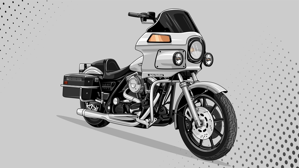 Vektor - ilustrasi vector motor - 4