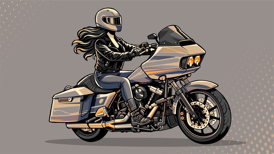 Vektor - ilustrasi vector motor - 7