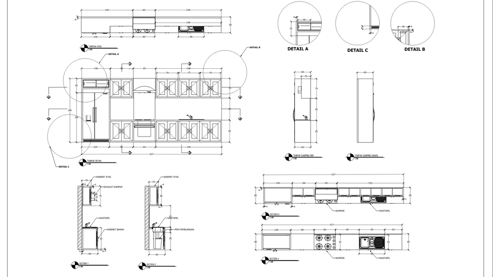 Jasa pekerjaan desain interior