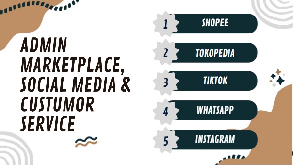 Jasa Admin Website, Media Sosial & Toko Online - ADMIN MARKETPLACE DAN SOCIAL MEDIA