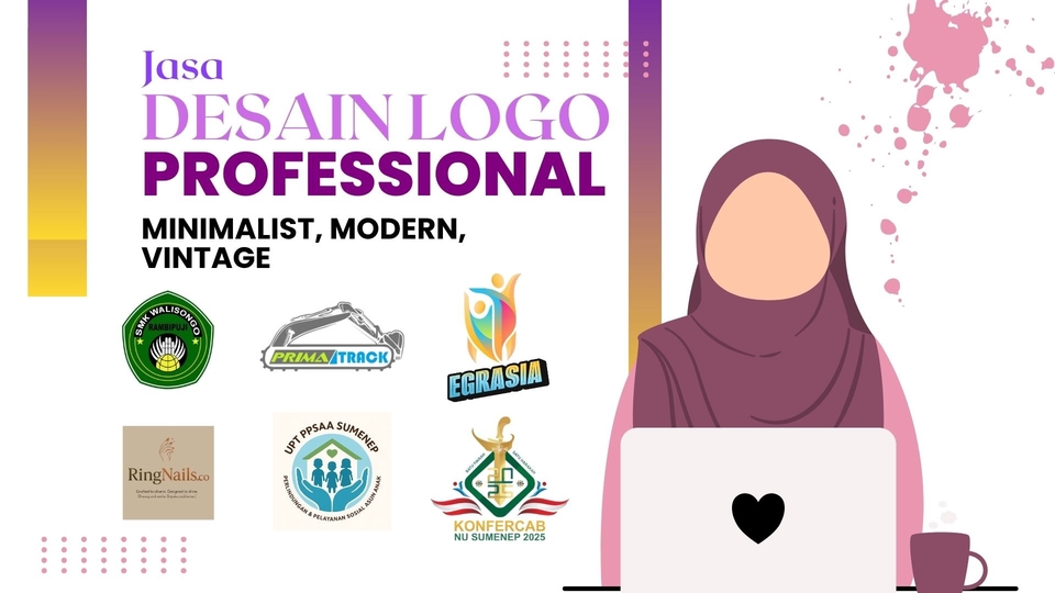 Jasa Desain Logo Animasi Bergerak 2D maupun 3D - Jasa Logo untuk UMKM, startup, organisasi, maupun personal brand