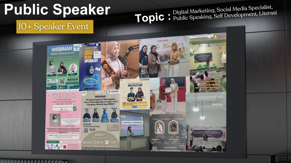 Public Speaker Online dan Offline 
