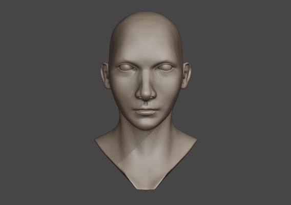 3D Model - Modeling 3D Head Sculpt - 7