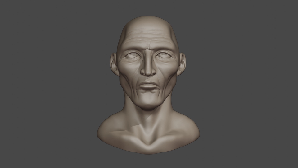 3D Model - Modeling 3D Head Sculpt - 5
