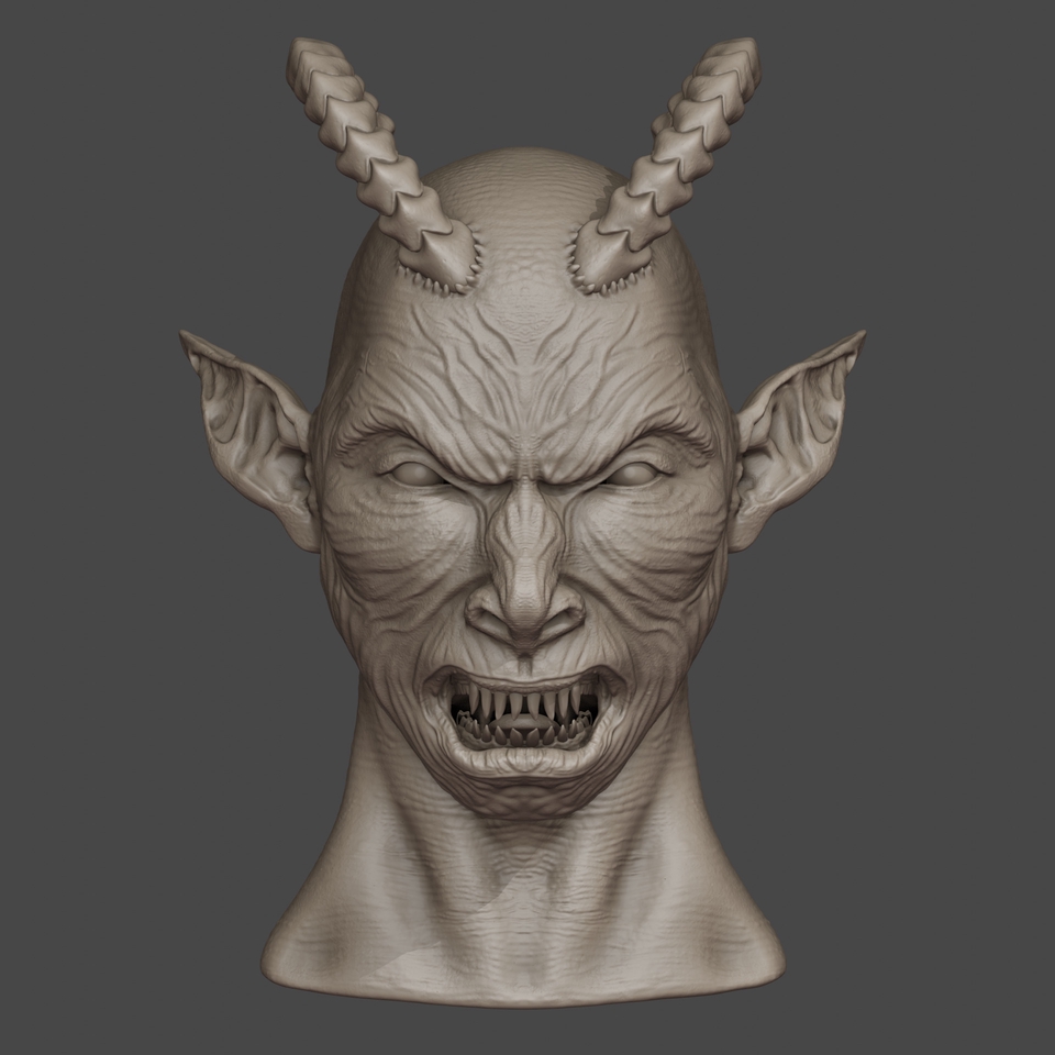 3D Model - Modeling 3D Head Sculpt - 2