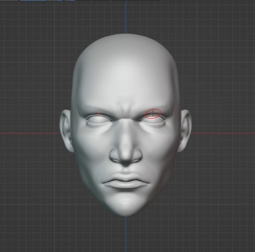 3D Model - Modeling 3D Head Sculpt - 11