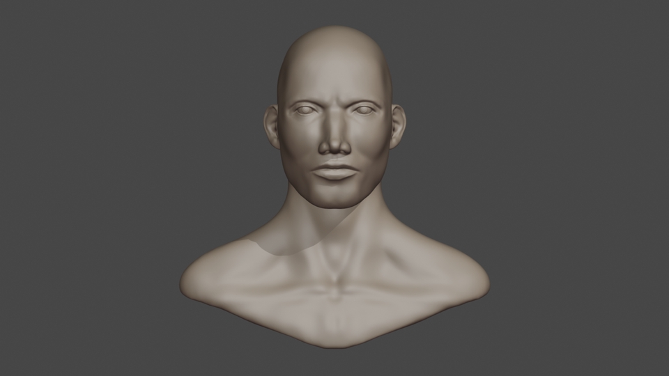 3D Model - Modeling 3D Head Sculpt - 6