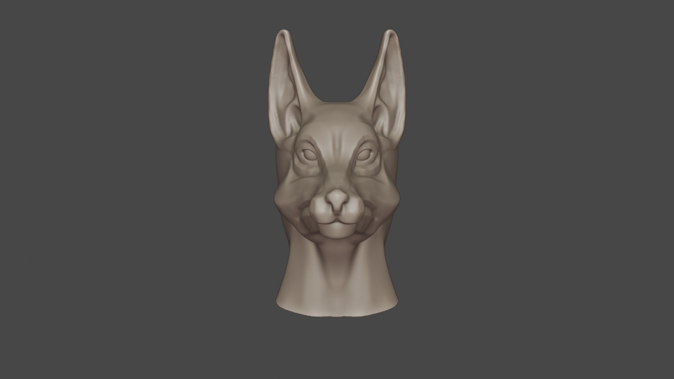 3D Model - Modeling 3D Head Sculpt - 8