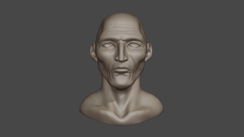 Jasa Desain 3D Rumah dan Produk dengan Visual Realistis - Modeling 3D Head Sculpt