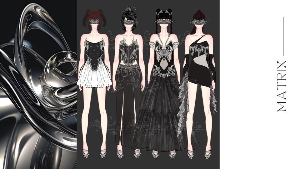 Desain Kaos & Motif - Fashion Design Simple | Fashion Designer | Fashion Illustrator - 6