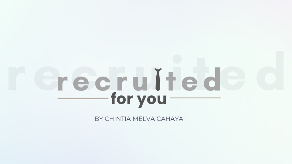 Sumber Daya Manusia - Recruiter - Junior to Manager Level (Third Party Recruiter) - 2