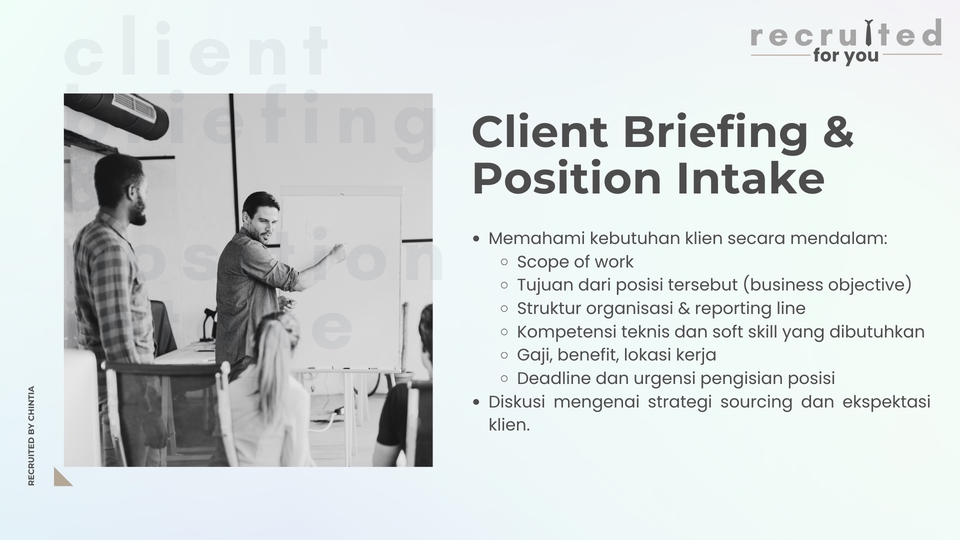 Sumber Daya Manusia - Recruiter - Junior to Manager Level (Third Party Recruiter) - 7